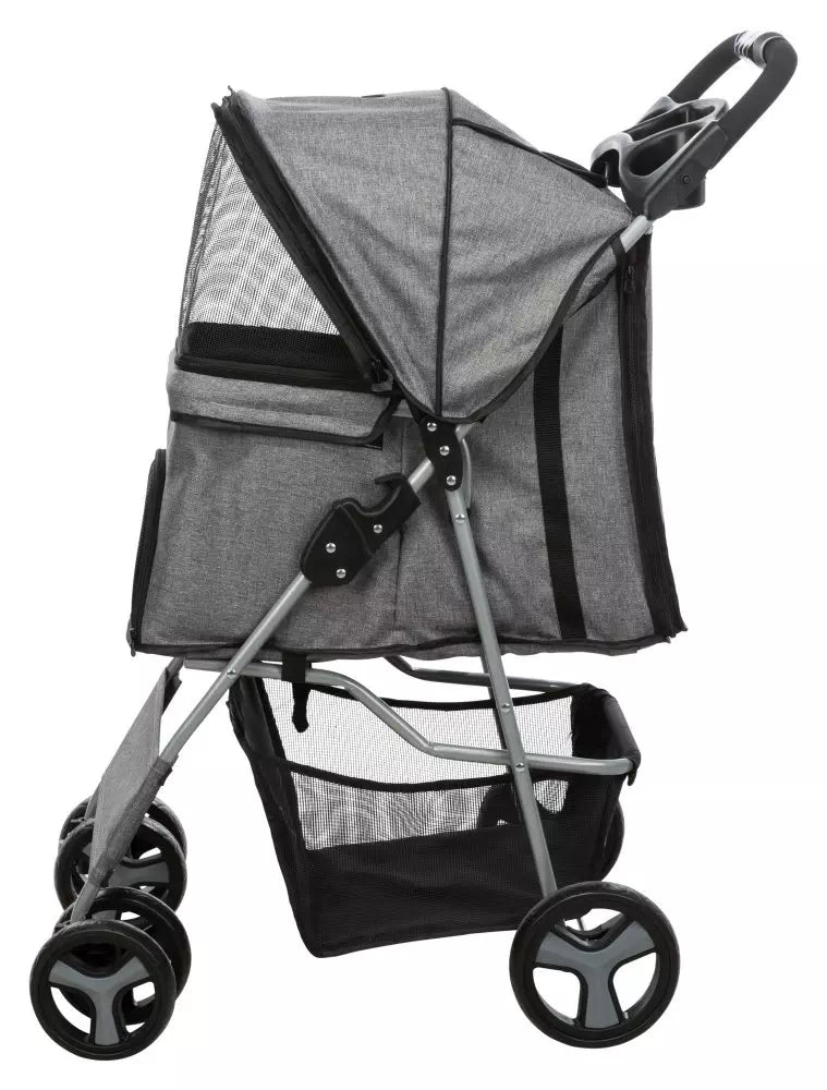 Trixie BUGGY – Kočárek pro psy a kočky 47 × 100 × 80 cm (max. 15 kg)