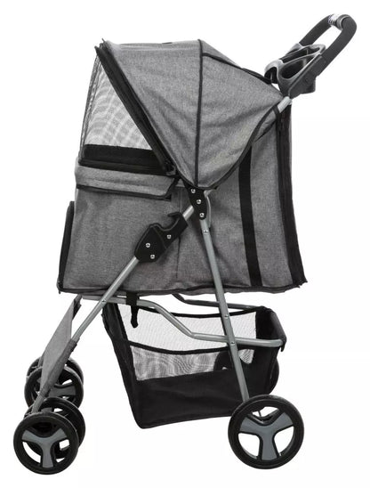 Trixie BUGGY – Kočárek pro psy a kočky 47 × 100 × 80 cm (max. 15 kg)