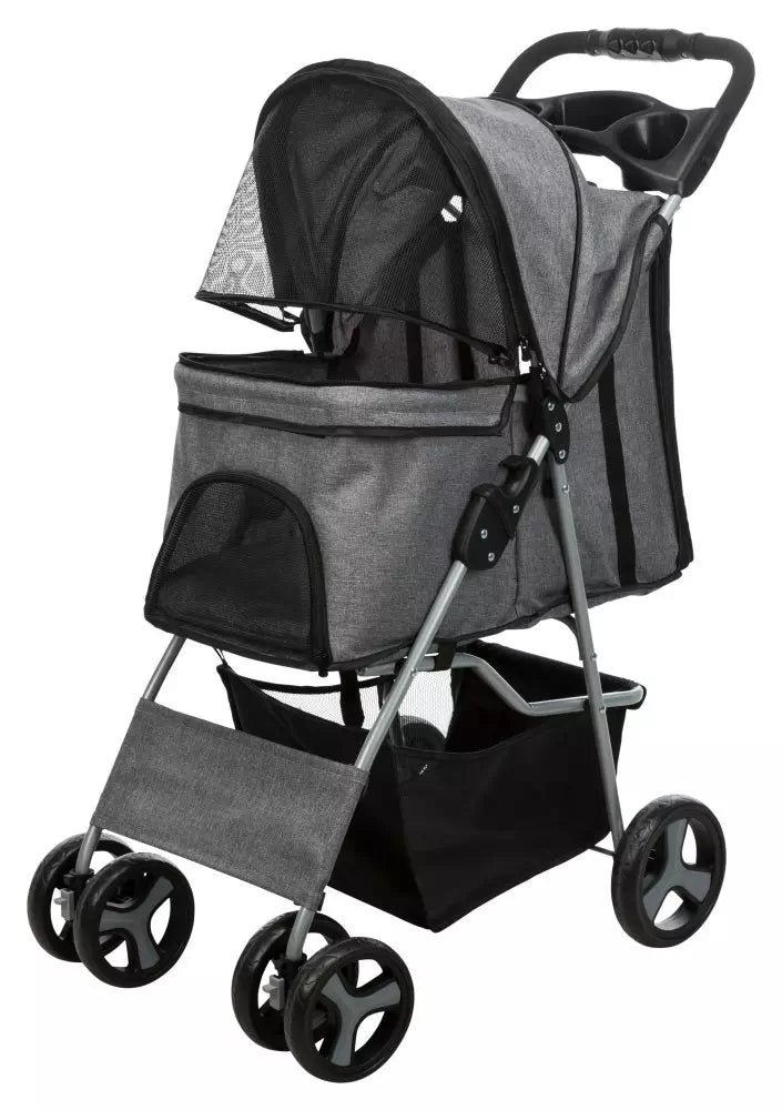 Trixie BUGGY – Kočárek pro psy a kočky 47 × 100 × 80 cm (max. 15 kg)