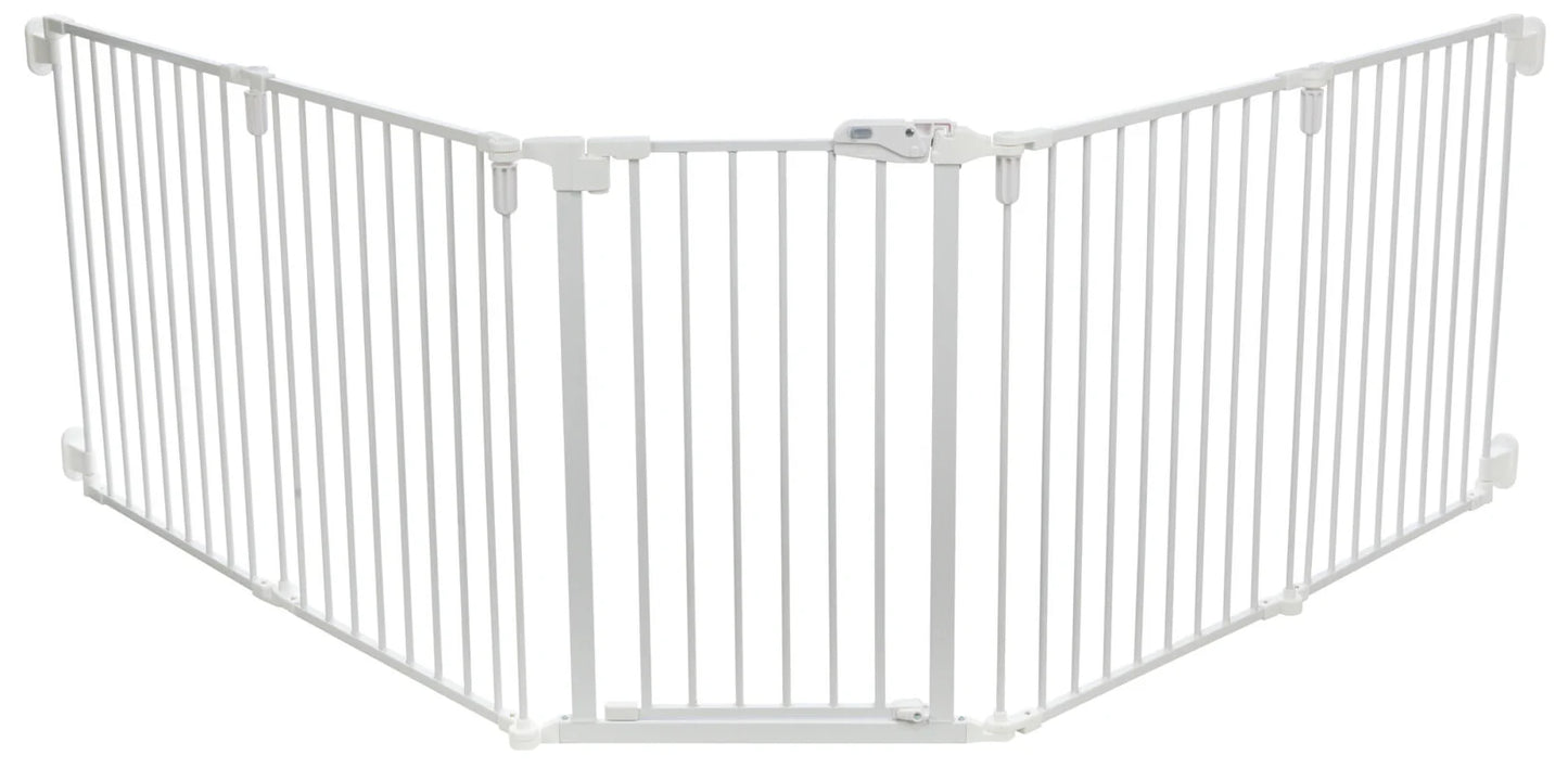 Trixie zábrana pro psy s dvířky 5 dílů 62,5–300 × 76,5 cm