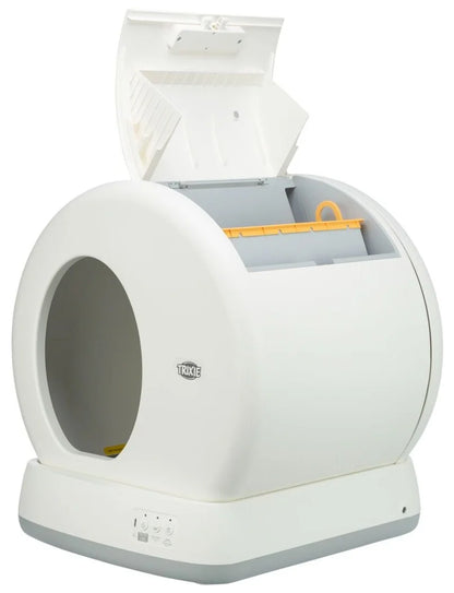 SMART samočisticí toaleta pro kočky 53 × 55,5 × 52 cm — bílá