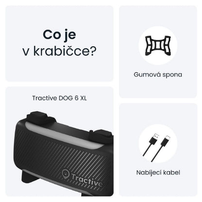 Tractive GPS Dog 6 XL — GPS tracker a monitor zdraví pro psy