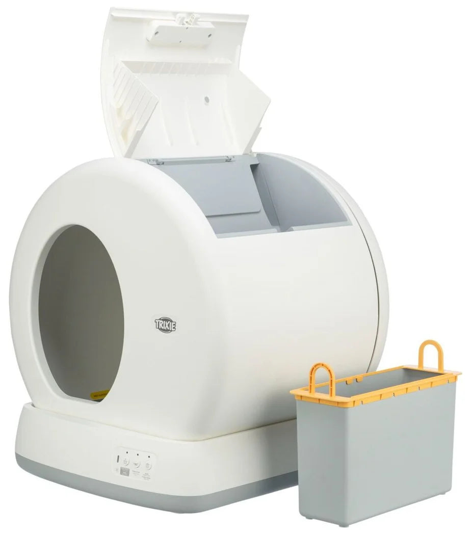 SMART samočisticí toaleta pro kočky 53 × 55,5 × 52 cm — bílá